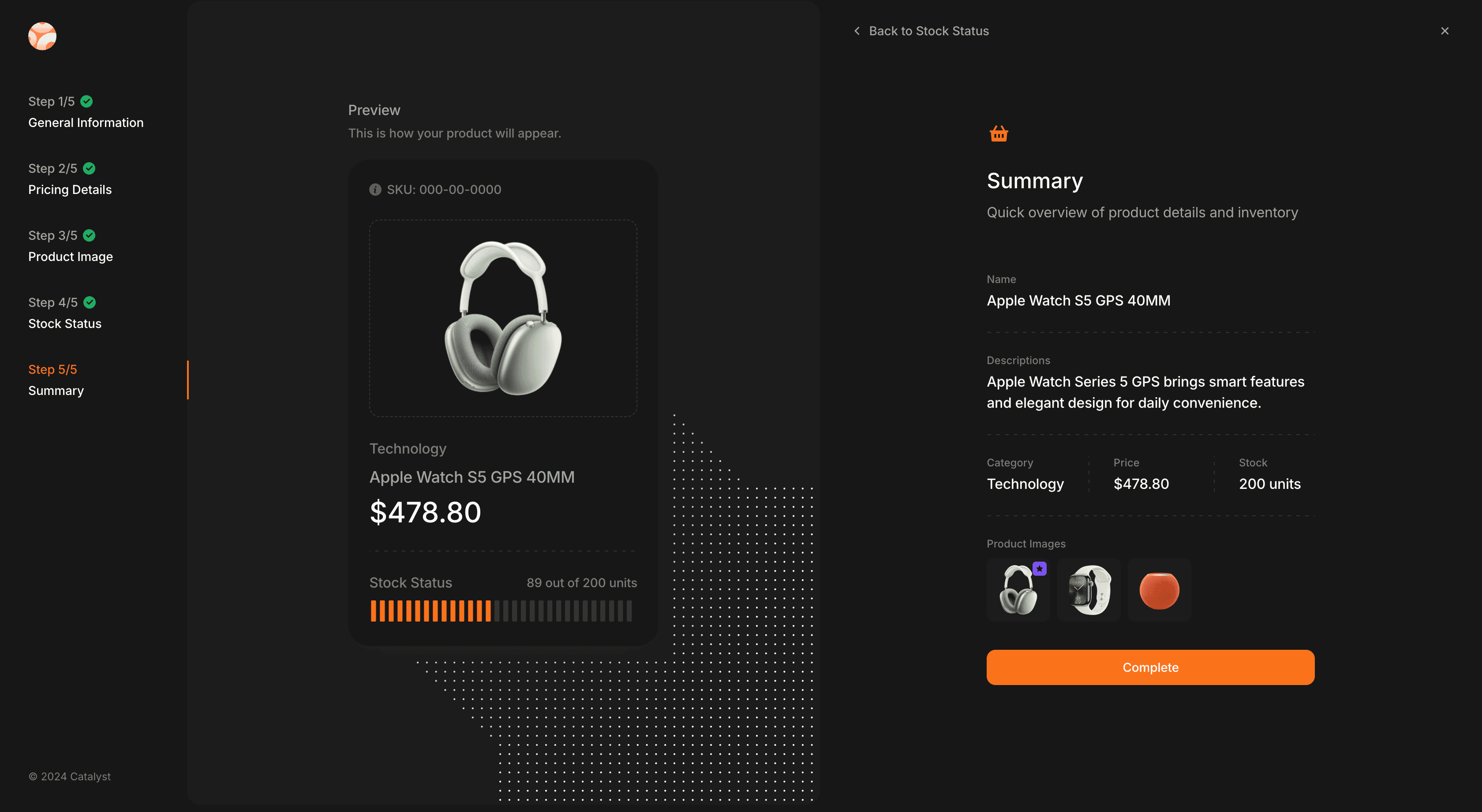 Catalyst Onboarding Experience